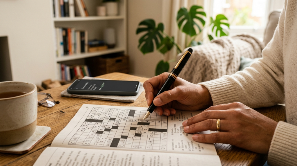 Close-up professional lifestyle shot of a person writing on 